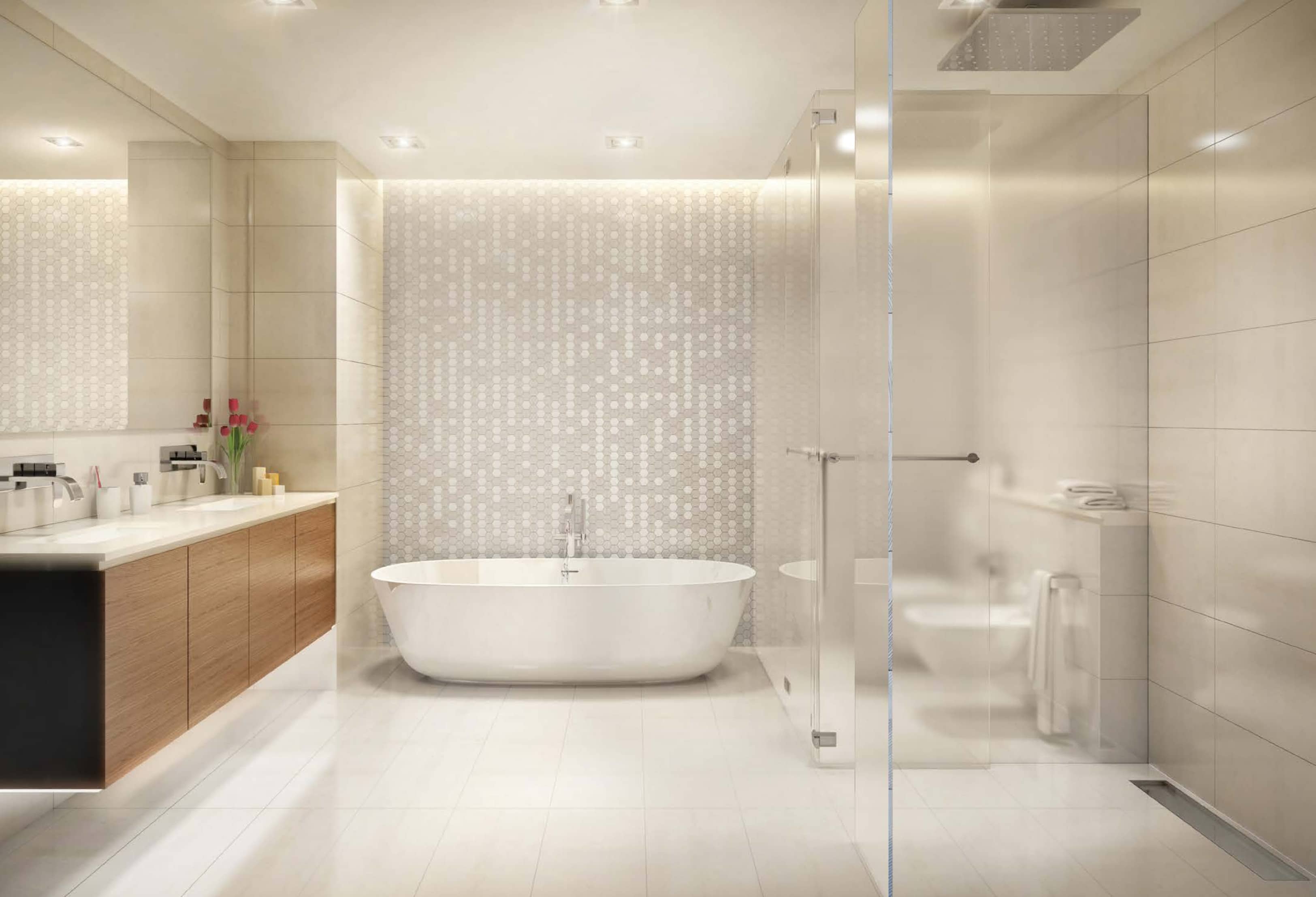 Yas Acres North Bay luxury bathroom with modern fixtures and sophisticated finishes