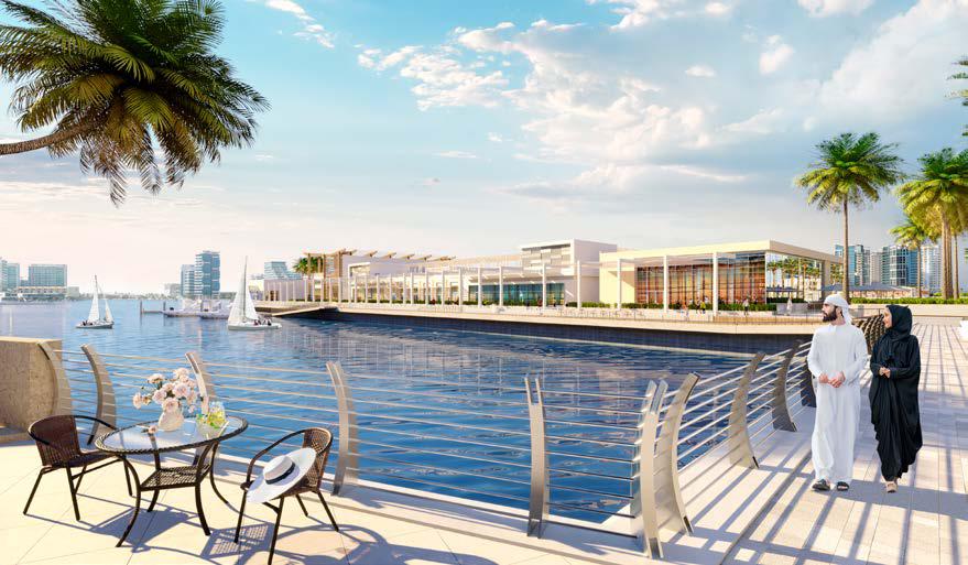 Perla 2 luxury residential tower with panoramic sea views on Yas Island