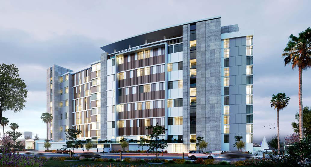 Perla 2 at The Bay modern waterfront residential tower on Yas Island