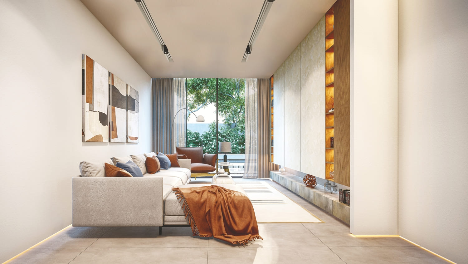 Vista Del Mar in Yas Island by Esnad Management - Interior Image 2