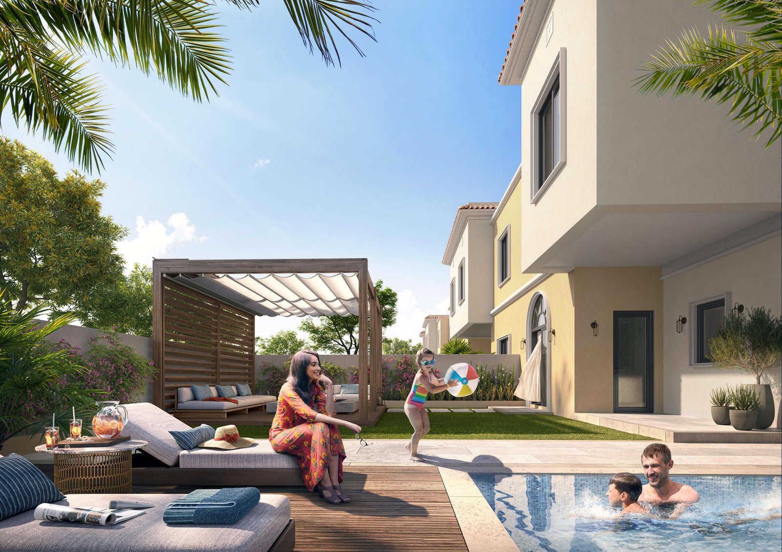 Premium Yas Park Gate villas and townhomes with modern interiors and lush natural surroundings Abu Dhabi